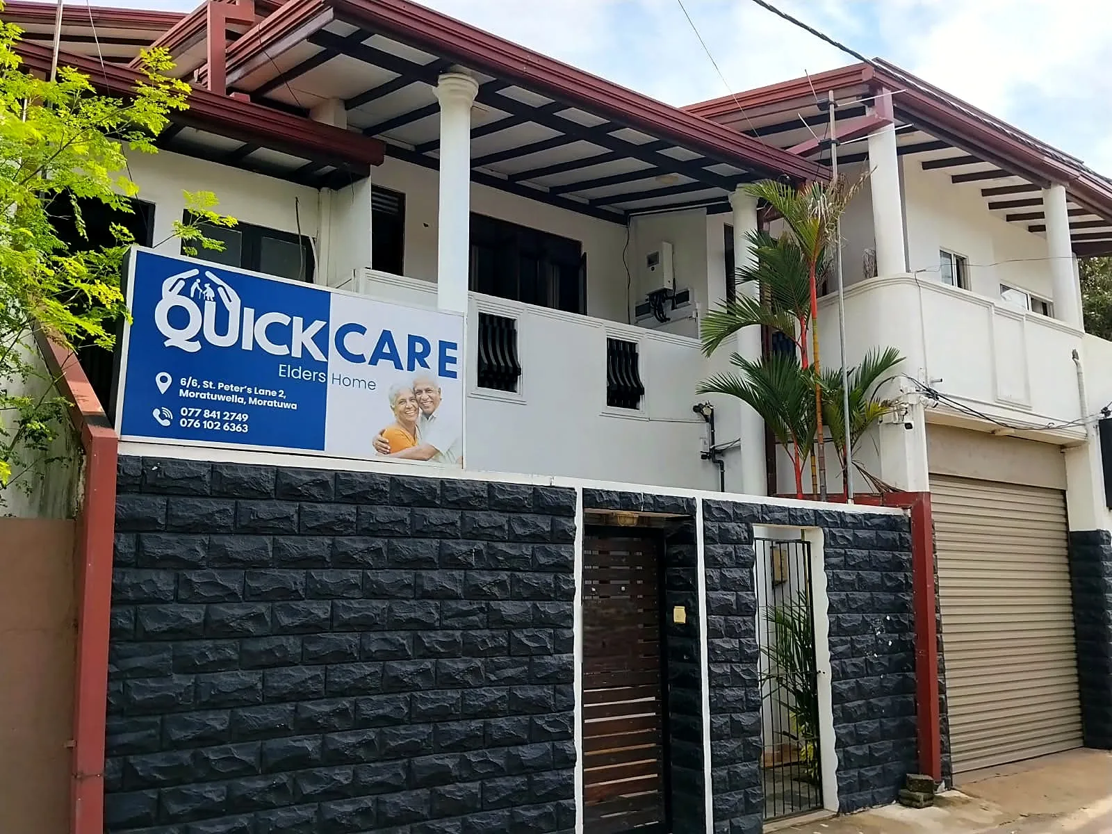 Quick Care Elders Home, a residential care home in Moratuwella, Moratuwa