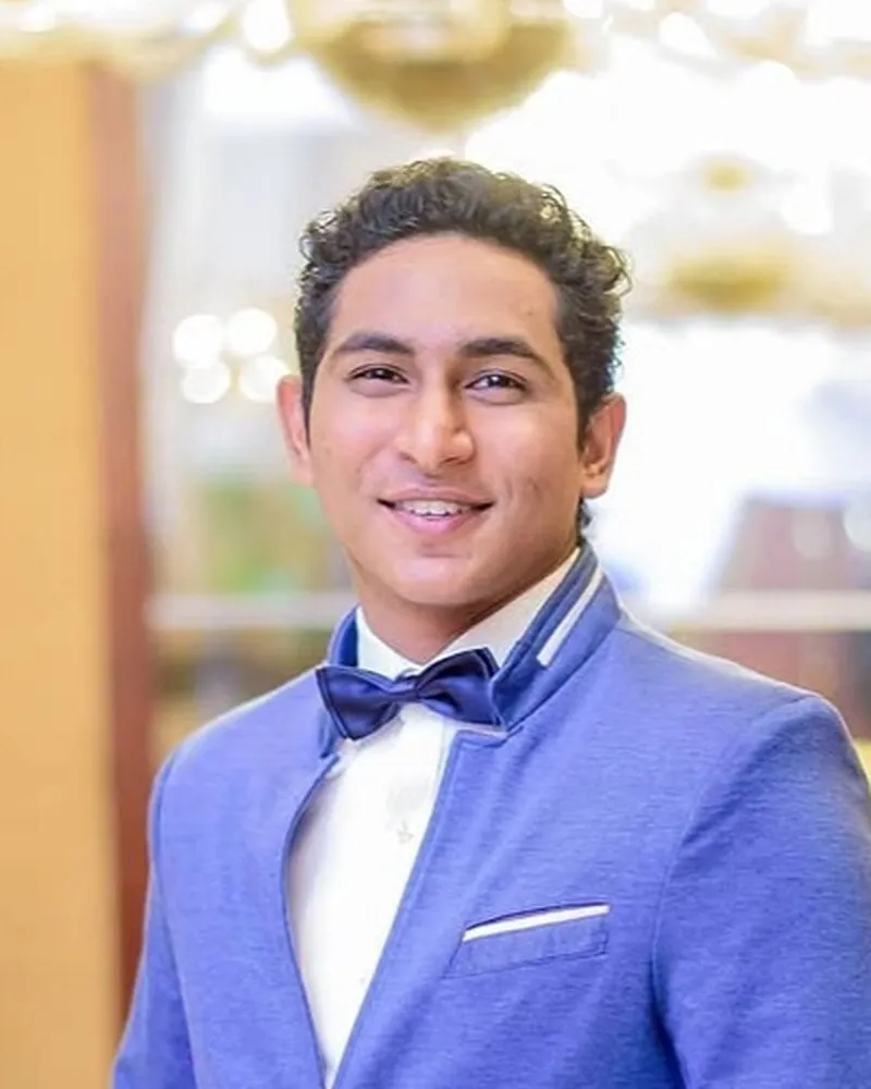 Mr. Premith Mendis, grandson of a resident at Quick Care Elders Home